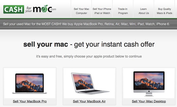 Cash For Your Mac